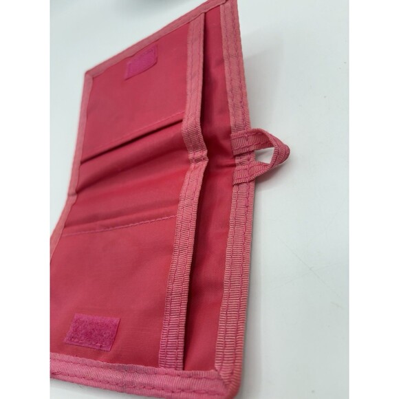 Sanrio Hello Kitty 2005 Pink Red Heart Daisy Flower Print Bifold Wallet Y2K VTG - Picture 6 of 12